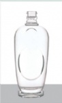 Transparent Wine Bottle